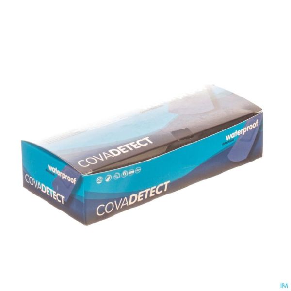 Cova Detectiepleister Blauw 25x72mm Wtp 100 2572w