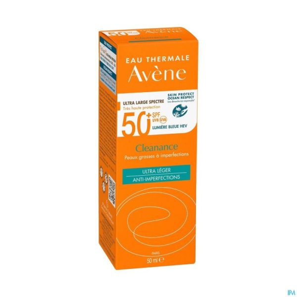 Avene Sol Ip50+ Cleanance 50Ml