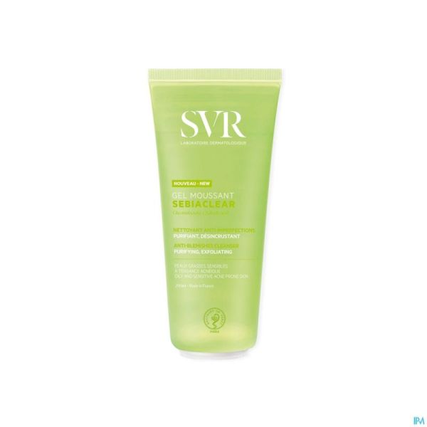 SEBIACLEAR GEL MOUSSANT TUBE 200ML NF