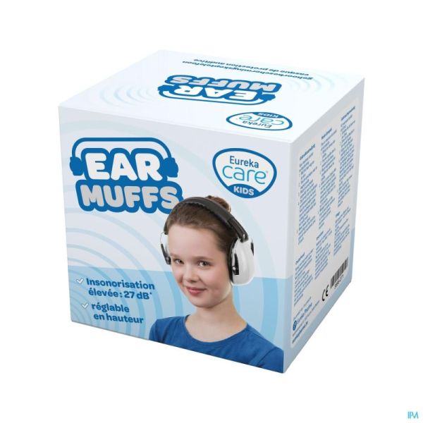 Eureka Care Casque Protection Auditive 3-12a Blanc