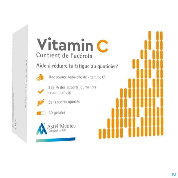 Astel vitamin c caps 60
