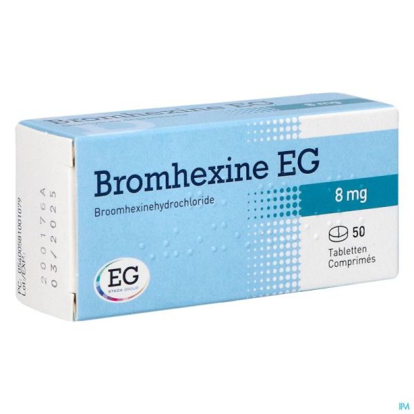 Bromhexine Eg Comp 50 X 8Mg