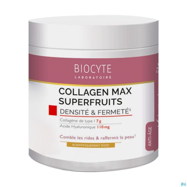 Biocyte Collagen Max Superfruits Poudre Pot 260g