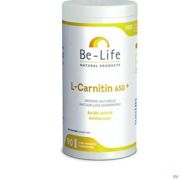 l-carnitine 650+ Be Life Caps 90