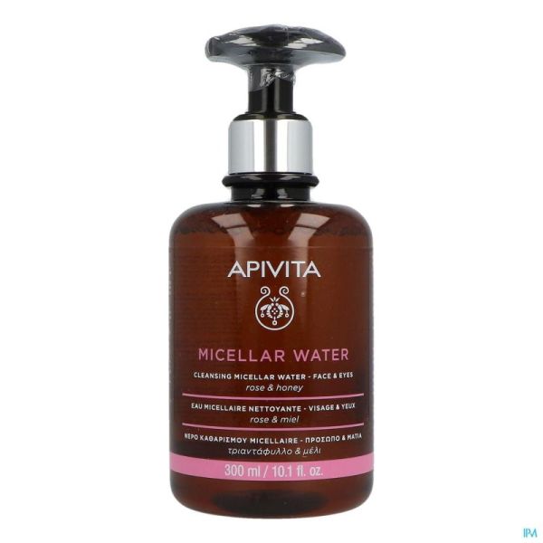 Apivita Cleansing Micellar Water Face & Eyes 300Ml