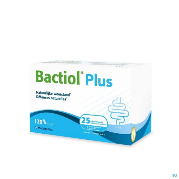 Bactiol Plus Caps 120 27715 Metagenics