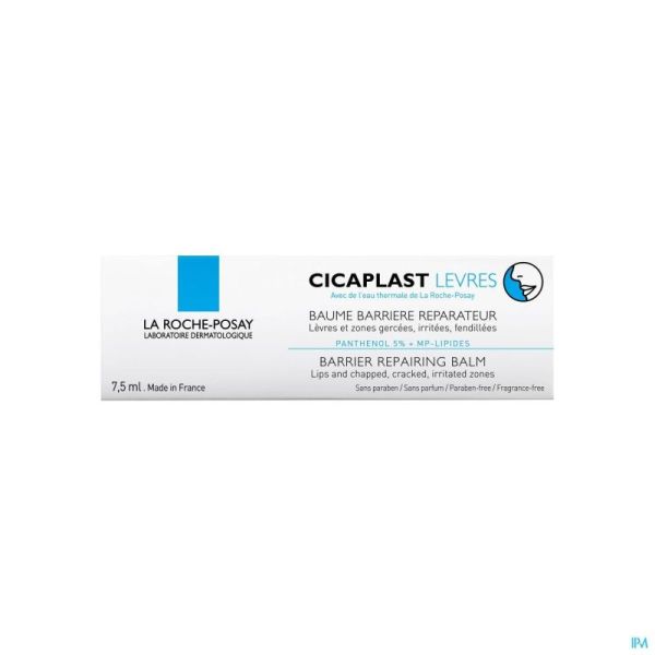 Lrp Cicaplast Baume Levres Barriere 7,5Ml