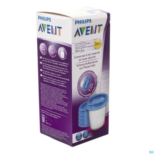 Philips avent via natural pots consevation 180ml