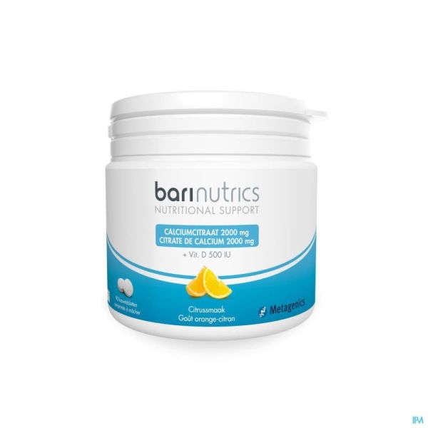 Barinutrics Cirate Calcium Citron-ora.comp Croq 90