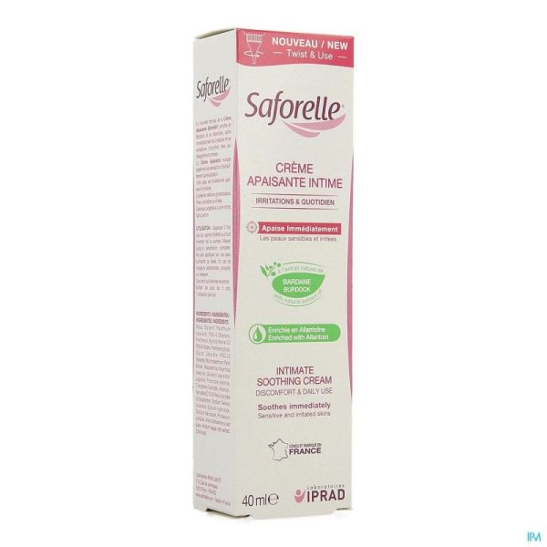 Saforelle Creme Apaisante 40Ml