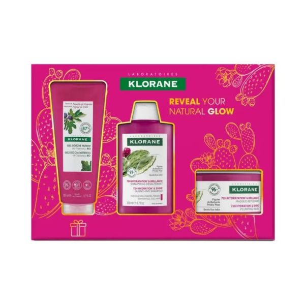 Klorane Coffret Reveal Your Natural Glow 3 Produits