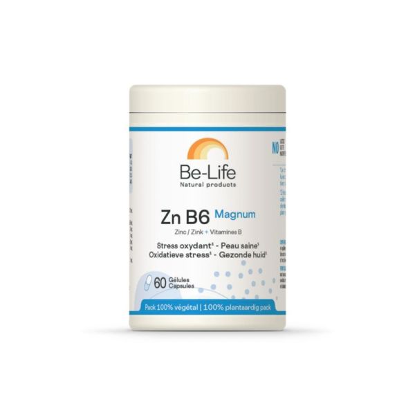 Be Life Zn B6 Magnum 60 Gélules