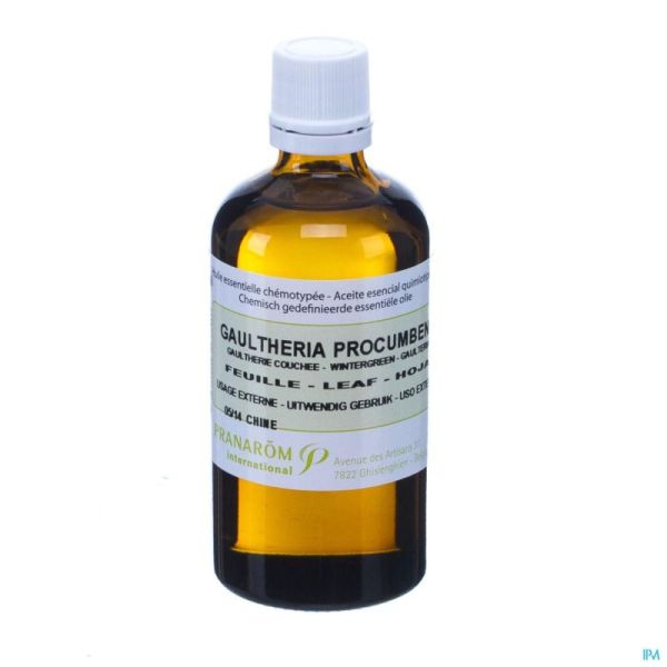 Gaultherie Couchee Hle Ess 100ml Pranarom