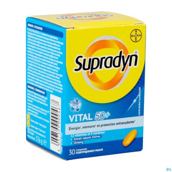 Supradyn Vital 50+ Comp Pell. 30
