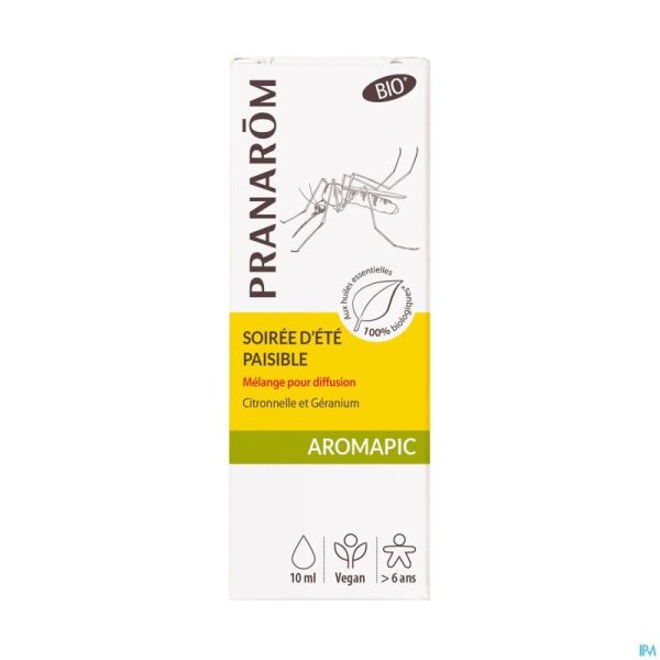 Aromapic Soiree Ete Melange Huile Ess. Diff. 10Ml