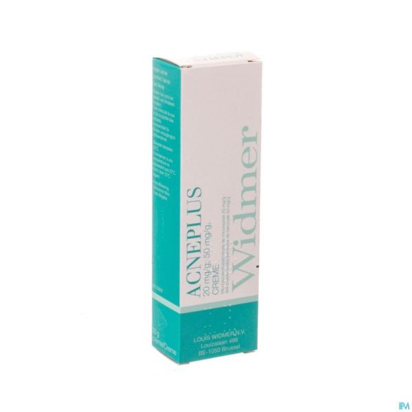 Widmer Acneplus Creme N/Parf 30G