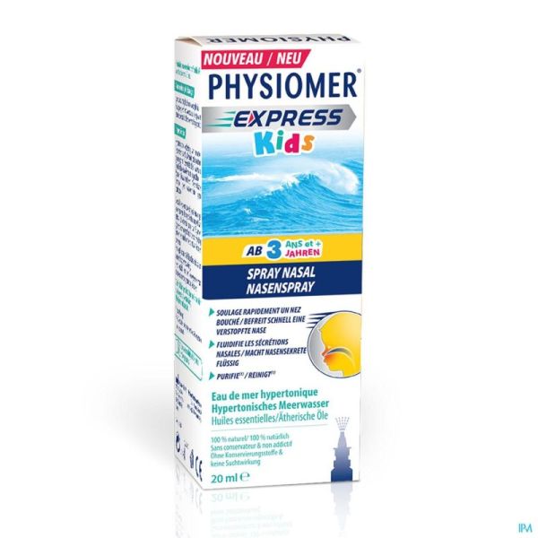 Physiomer Express Kids Pocket 20Ml