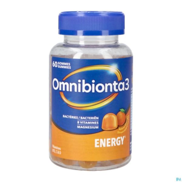Omnibionta 3 Energy Gummies 60