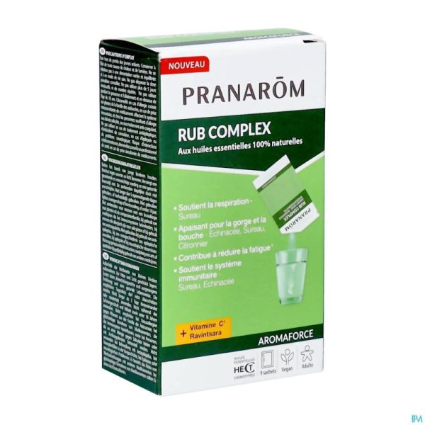Pranarôm Aromaforce Rub Complex 9 sachets