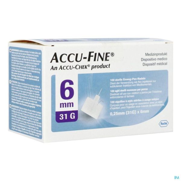 Accu Fine 31g 6mm 100