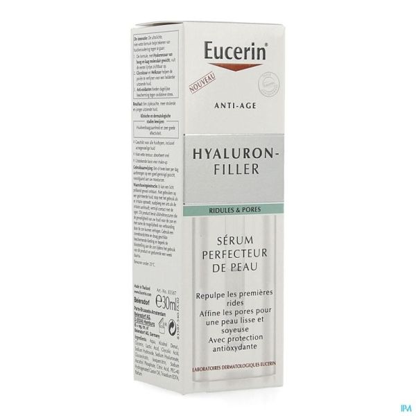 Eucerin Hyaluron Filler Serum Perfecteur Peau 30Ml