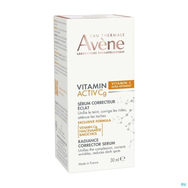 Avene Vitamine Activ Cg Serum Correcteur Eclat30ml