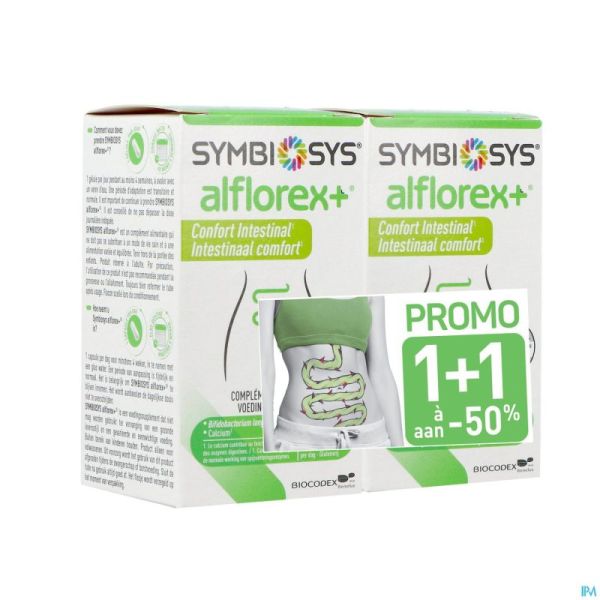 SYMBIOSYS ALFLOREX+ CAPS 30 + 2E BOITE -50%
