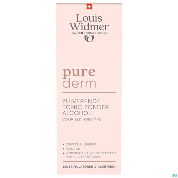 Widmer Pured Tonique Purifiant S/alcool Parf 200ml