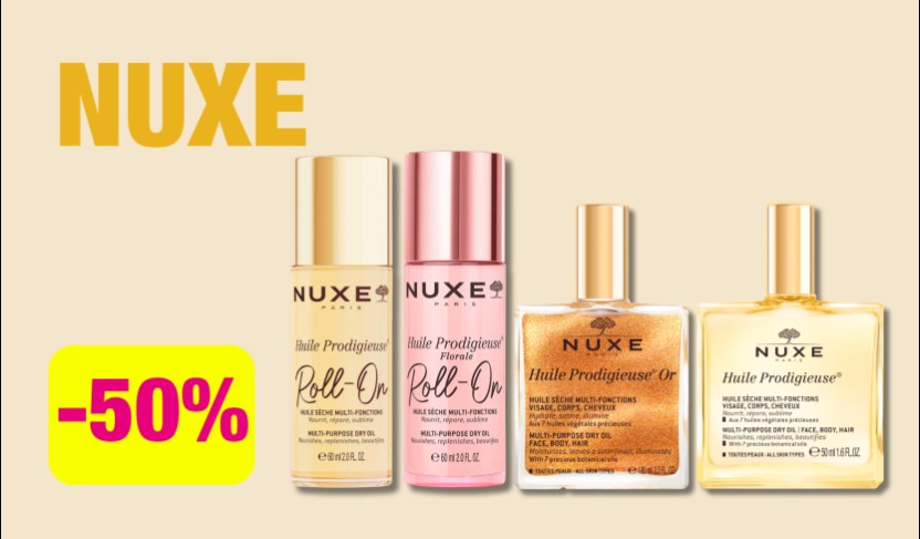 HUILES PRODIGIEUSES -50%